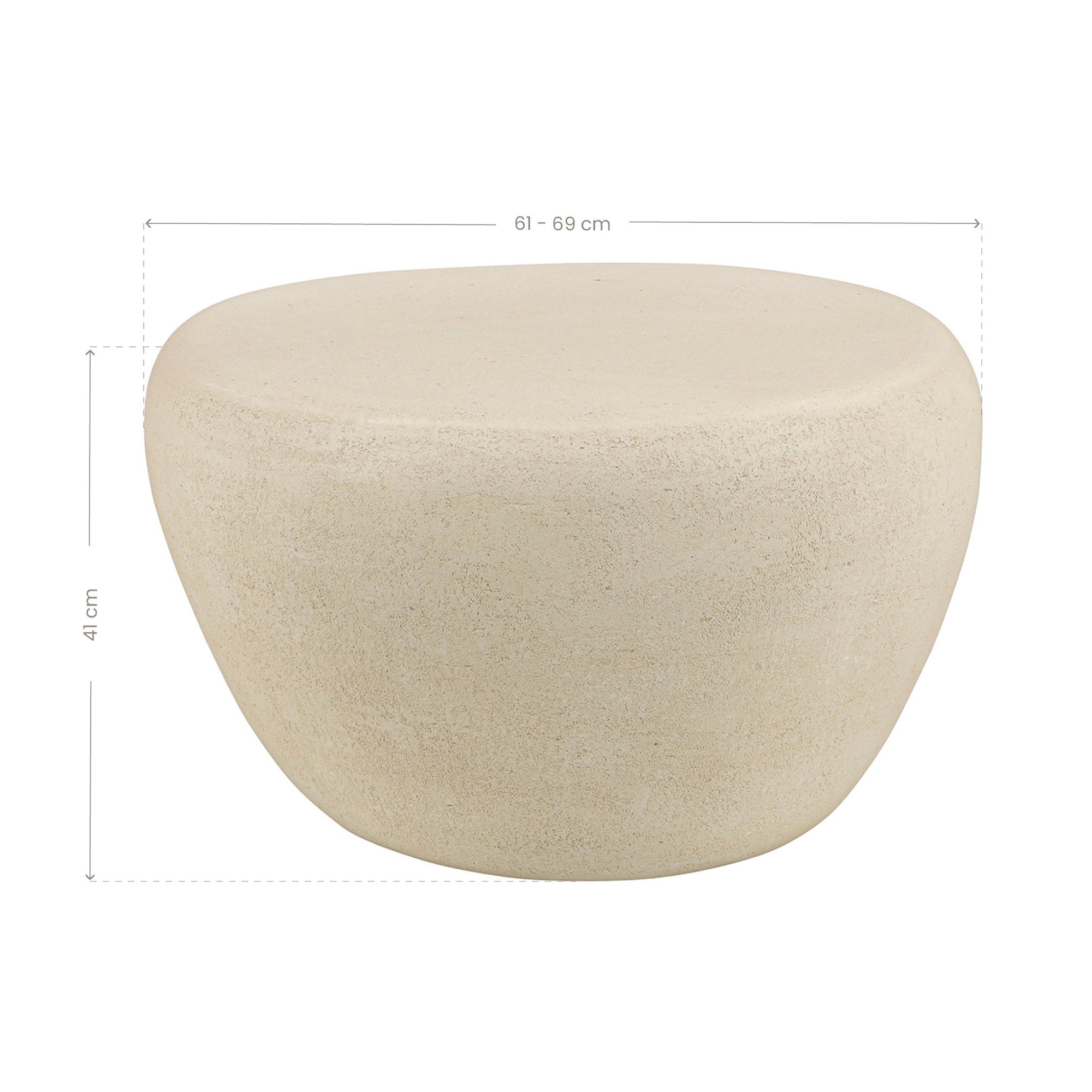 Nomara Coffee Table | Small | Driftstone Uniqwa Collections