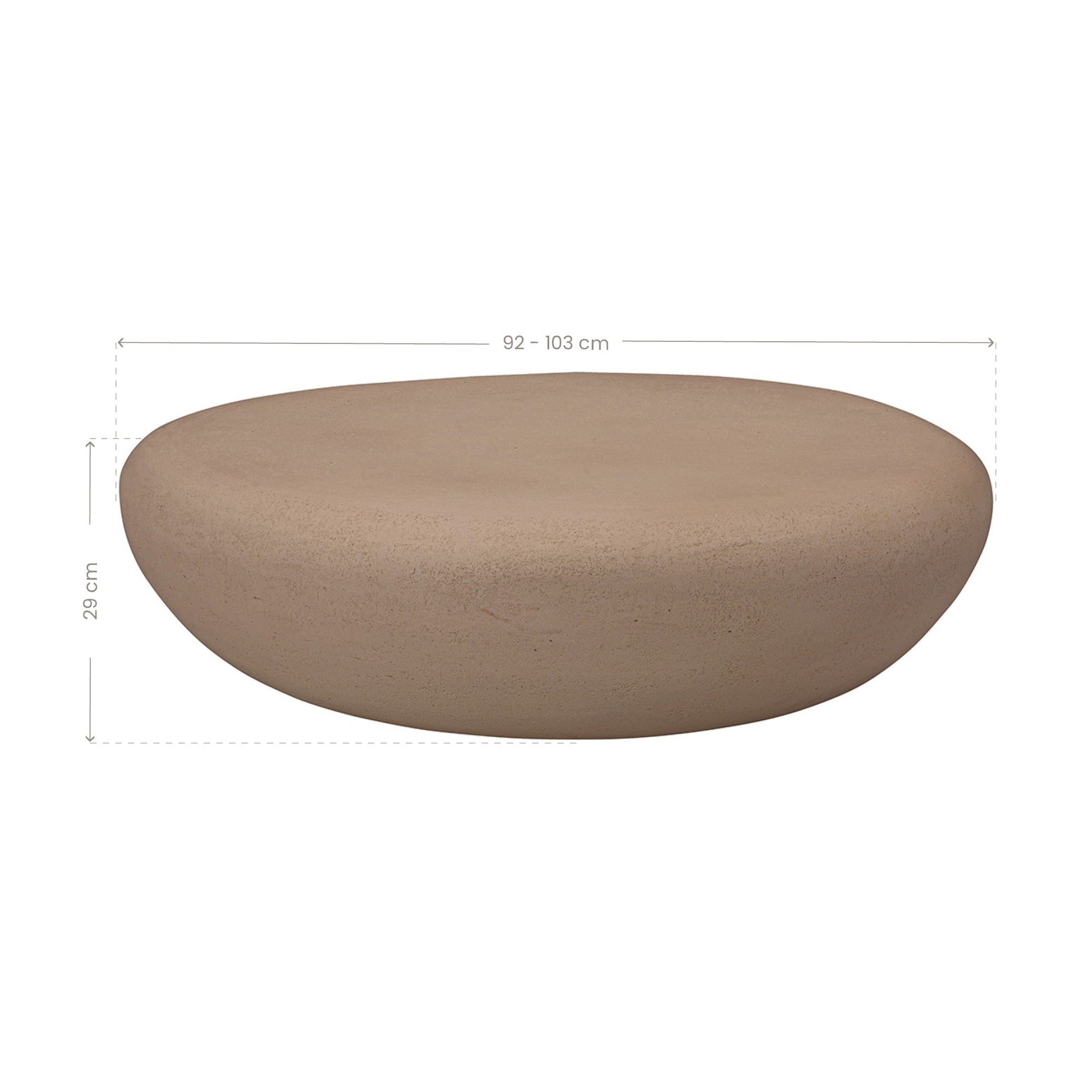 Nomara Coffee Table | Large | Nomad Dune Uniqwa Collections
