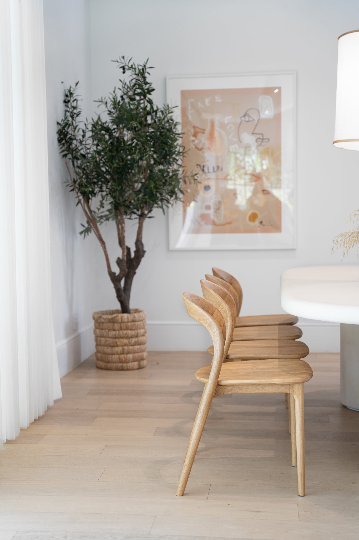 Loki Oak Dining Chair Uniqwa Collections