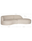 Oasis Sofa 2.7meters | Full Outdoors Uniqwa Collections