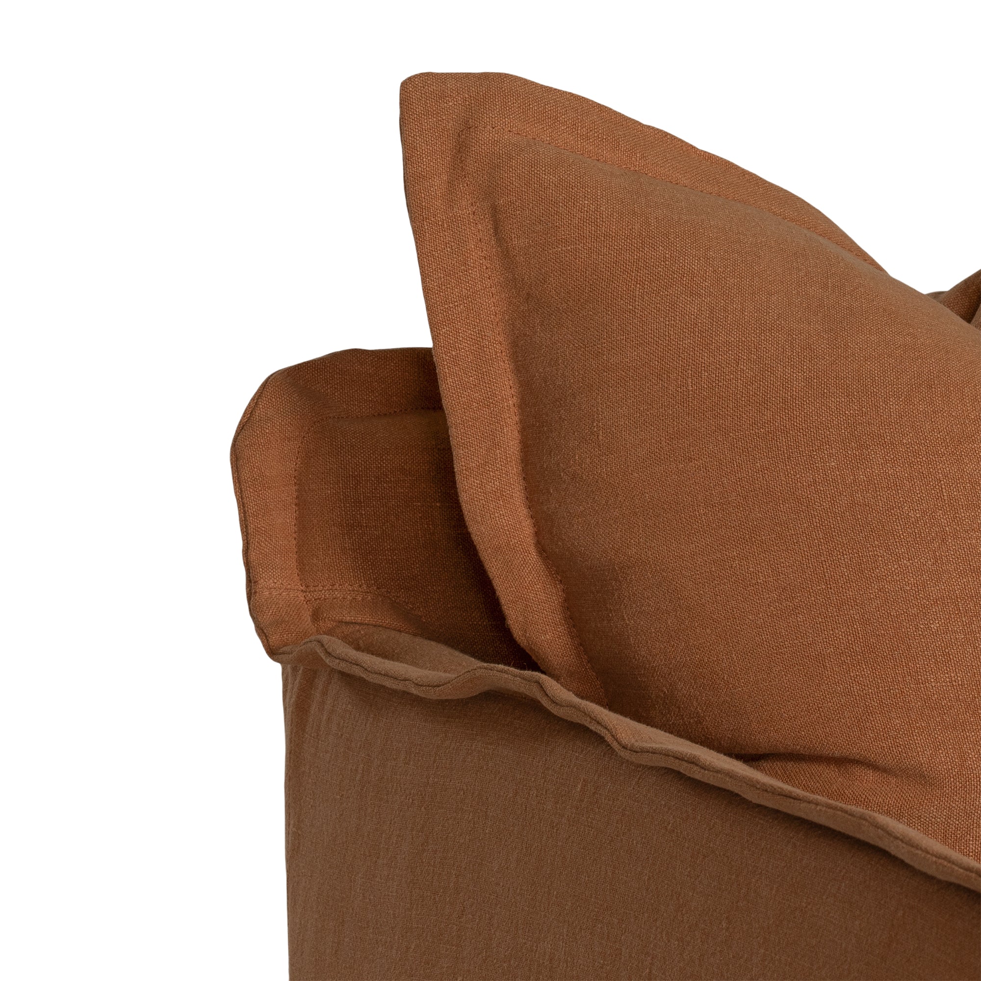 Singita Sofa | One Seater Clay Nia Stitching Uniqwa Collections