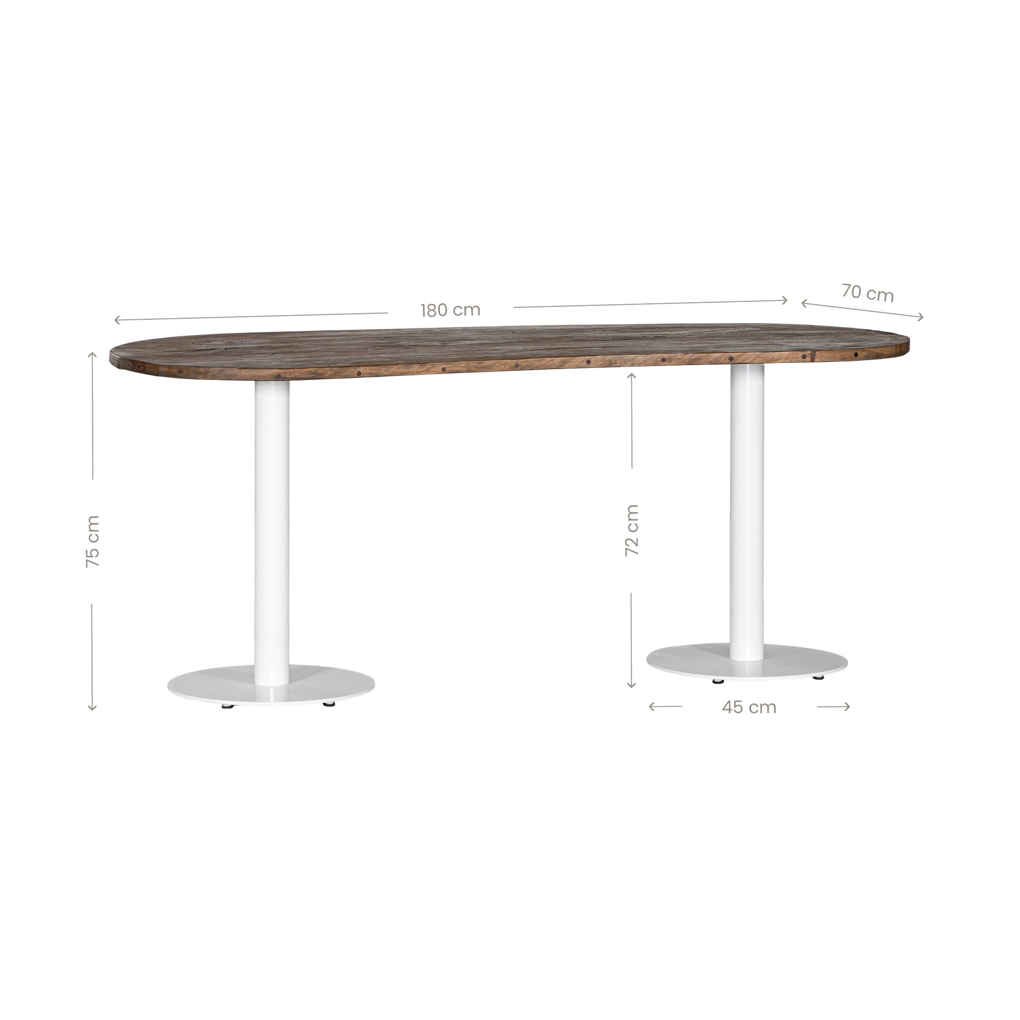 Palm Beach Dining Table 1.8m Uniqwa Collections