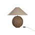 Sabi Table Lamp | Sculptural Composite | Dark Roast | Small Uniqwa Collections