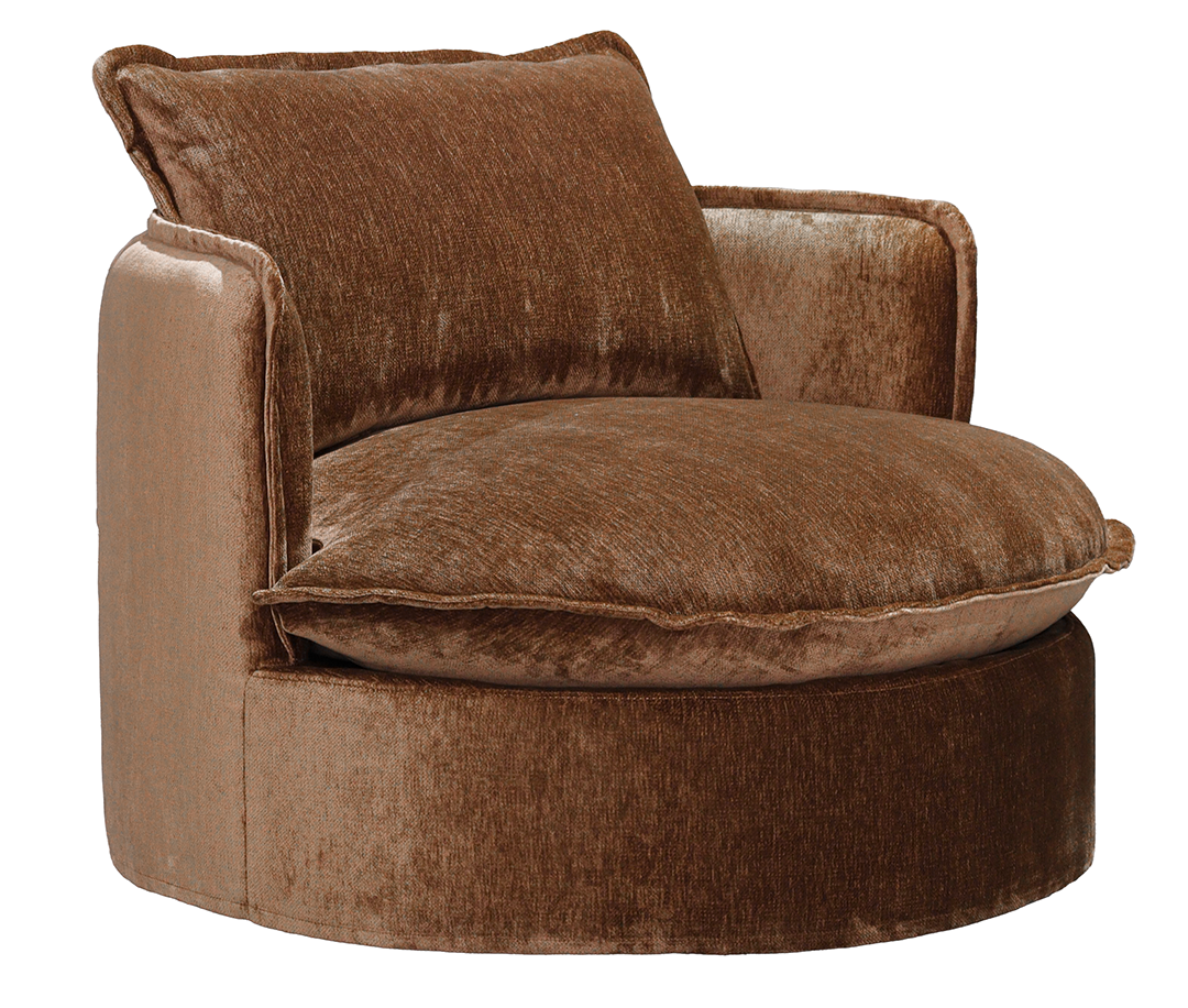 Sabora Swivel Chair | Bronze Uniqwa Collections