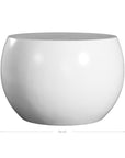 Santorini Side Table | White Uniqwa Collections