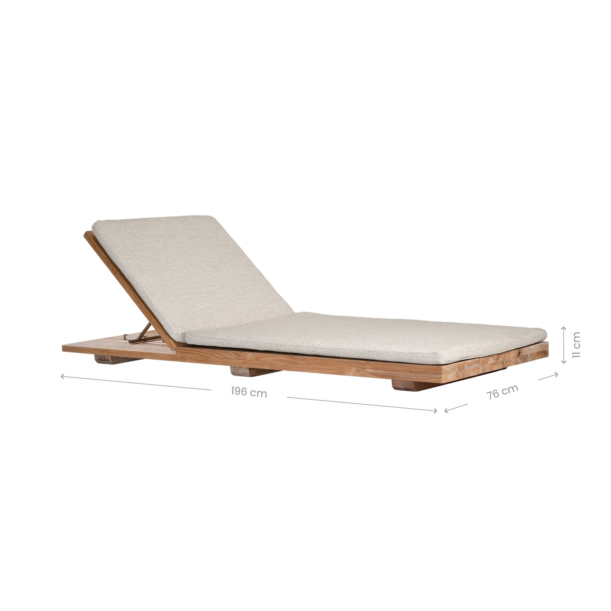 Savannah Teak Sun Lounger Uniqwa Collections