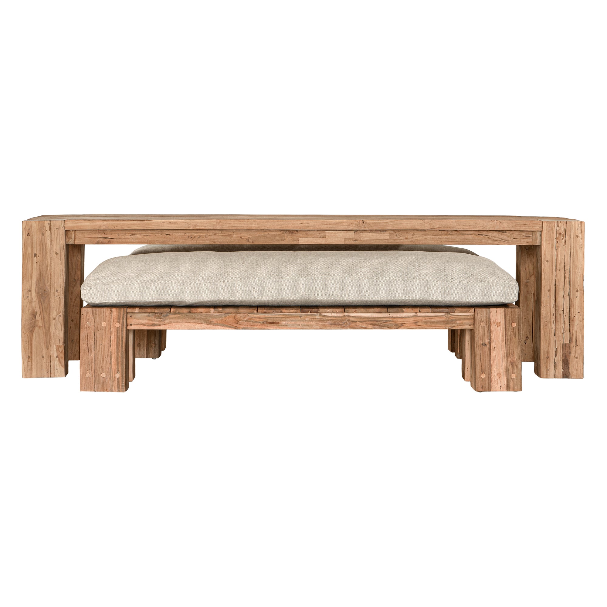Simbah Bench Dining | Luxury Natural Uniqwa x Lauren Eloise