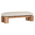 Simbah Bench Dining | Luxury Natural Uniqwa x Lauren Eloise