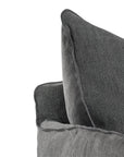 Singita Slipcover | Four Seater Charcoal Uniqwa Collections