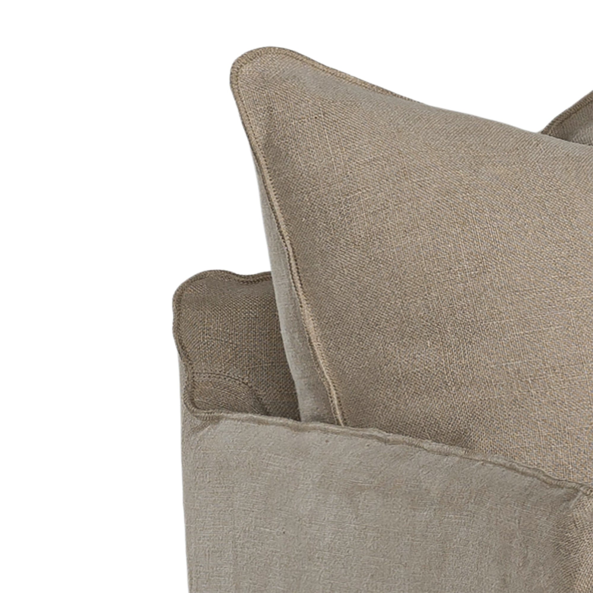 Singita Slipcover | Four Seater Oatmeal Uniqwa Collections