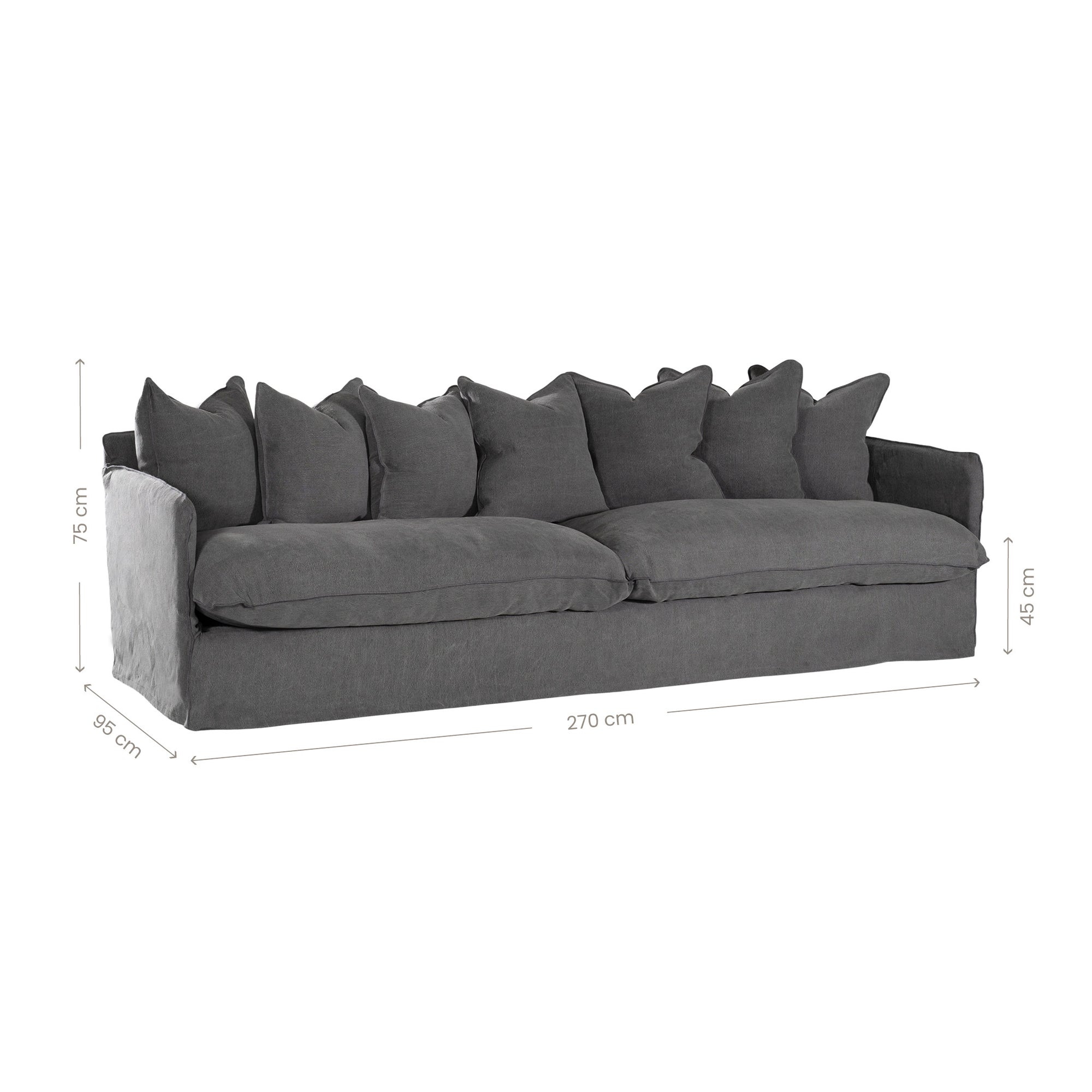 Singita Sofa | Four Seater Uniqwa Collections