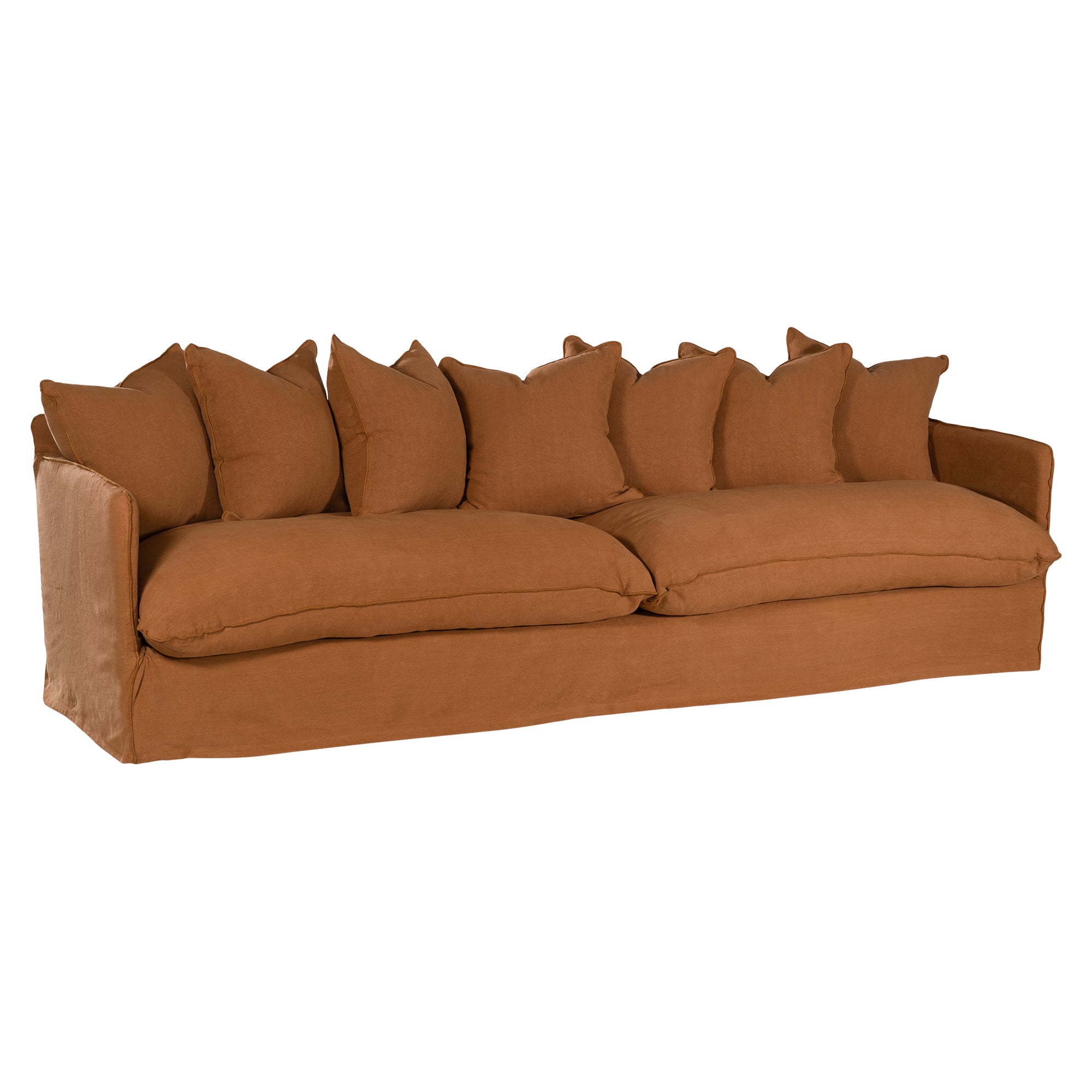 Singita Sofa | Four Seater Clay Uniqwa Collections