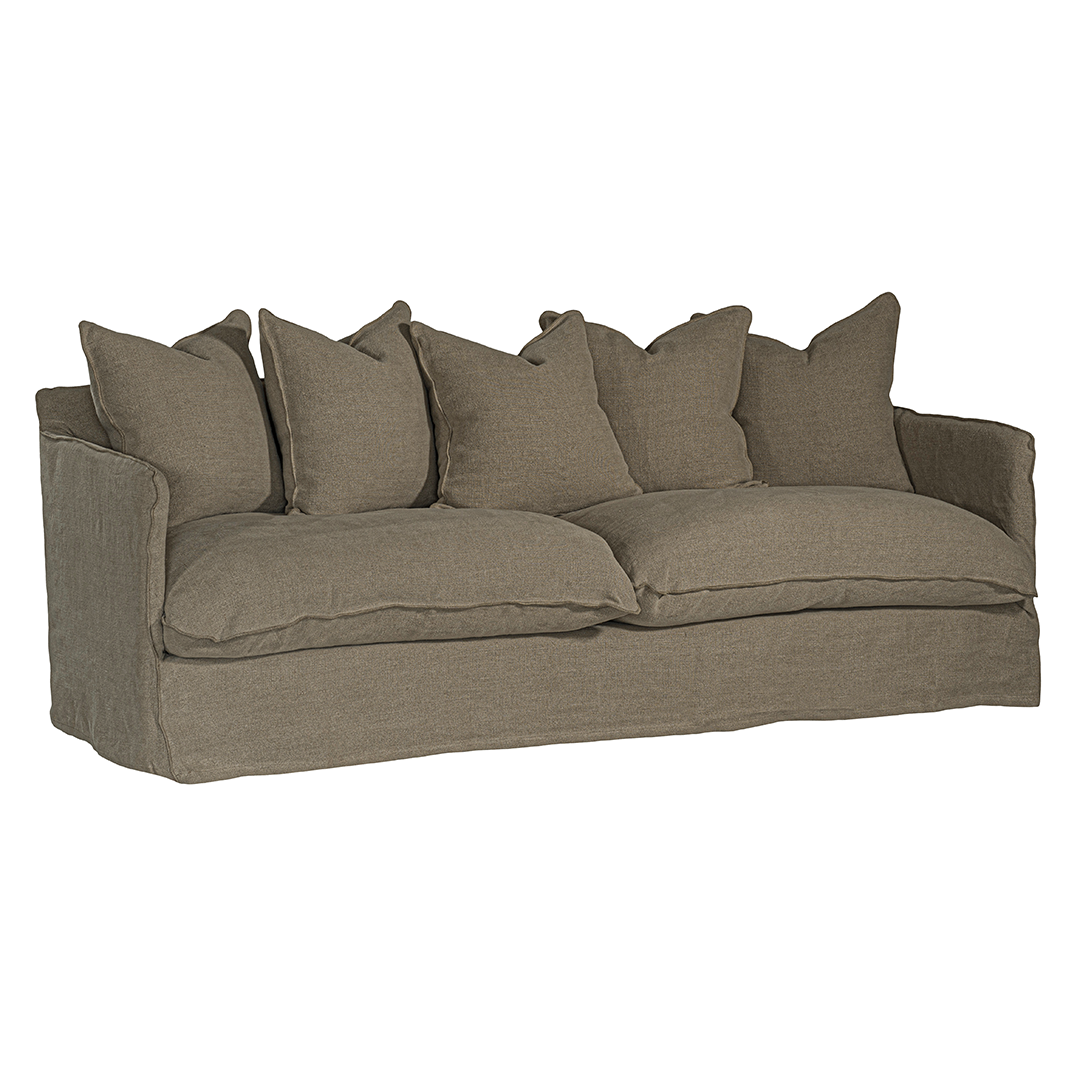 Singita Slipcover | Three Seater Bark Uniqwa Collections
