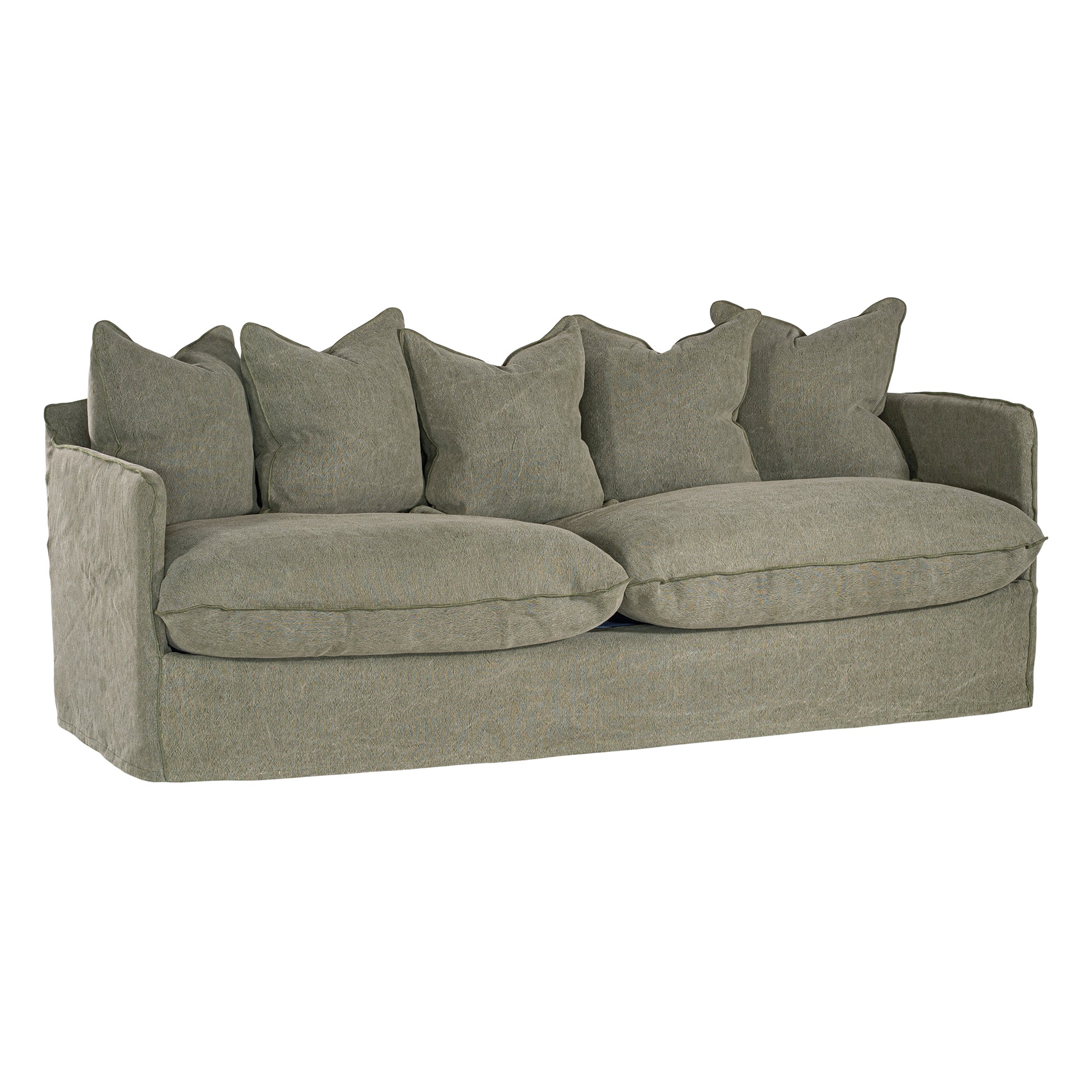 Singita Sofa | Three Seater Bay Leaf Uniqwa Collections
