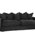 Singita Sofa | Three Seater Black Uniqwa Collections