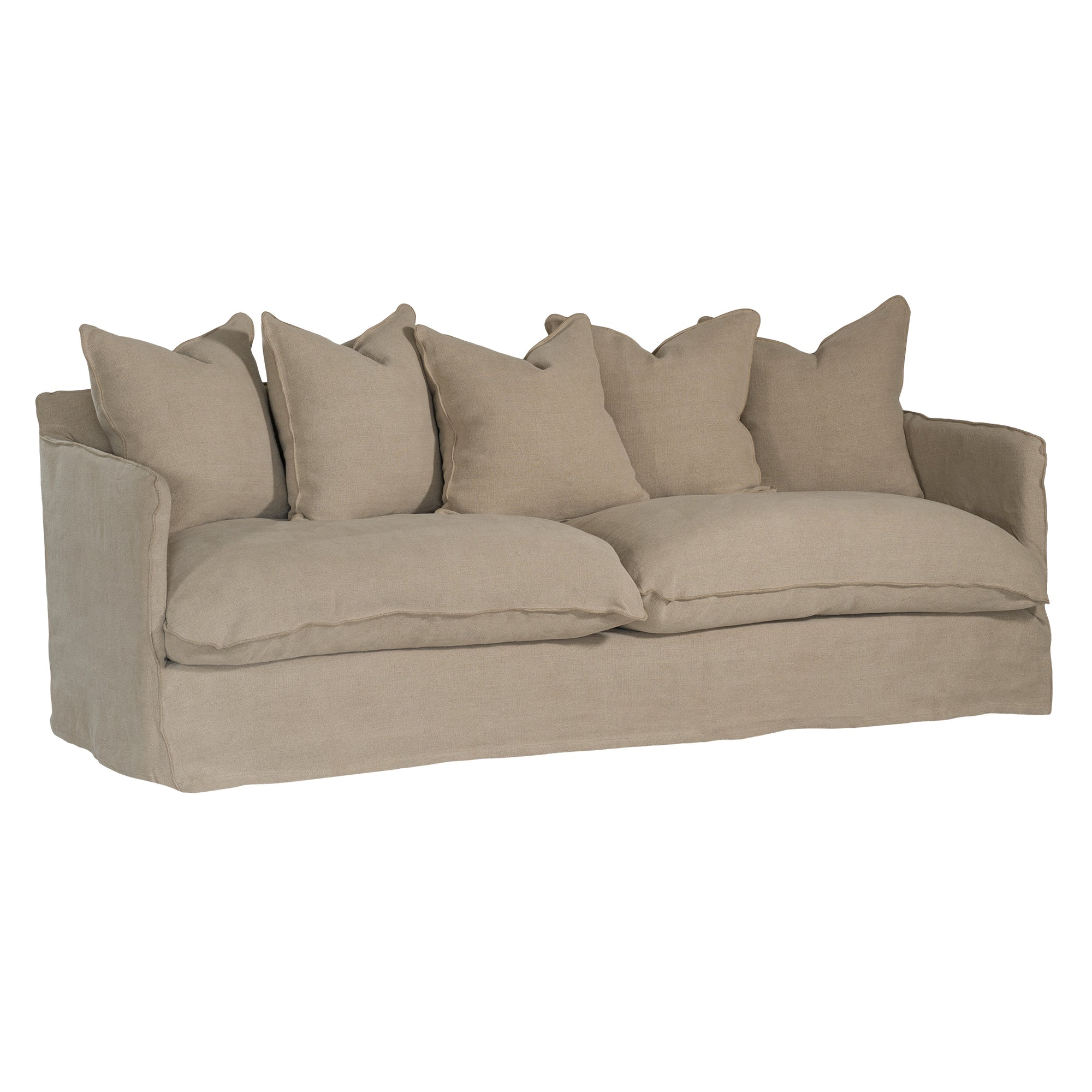 Singita Sofa | Three Seater Oatmeal Uniqwa Collections