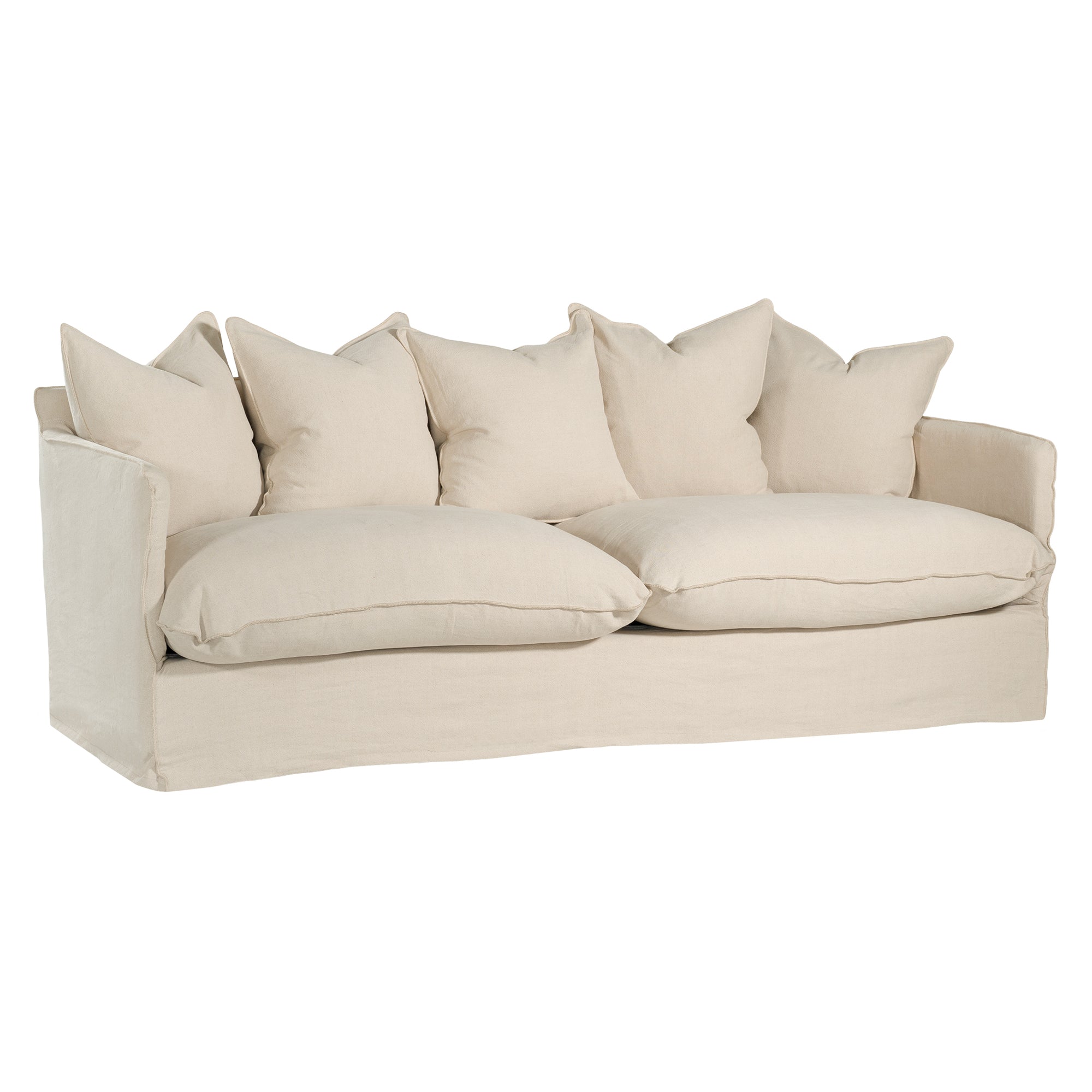 Singita Sofa | Three Seater Sand Uniqwa Collections