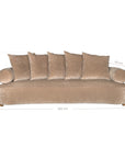 Soneva Sofa | Three Seater | Dolce Uniqwa Collections
