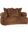 Soneva Sofa | One Seater | Bronze Uniqwa Collections