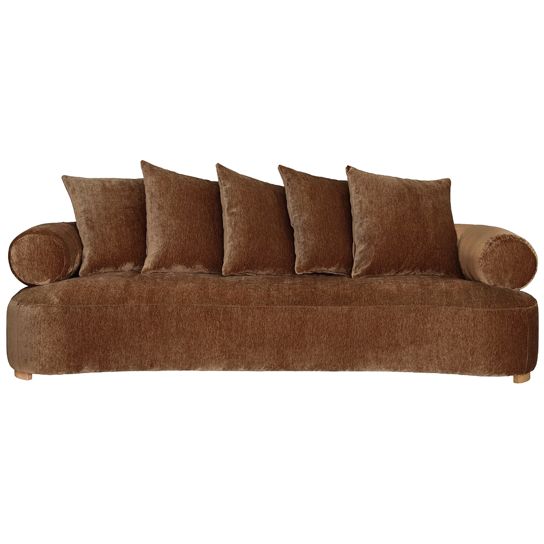 Soneva Sofa | Three Seater | Bronze Uniqwa Collections