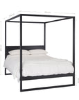 Strand Four Poster Bed | Black Queen Uniqwa Collections