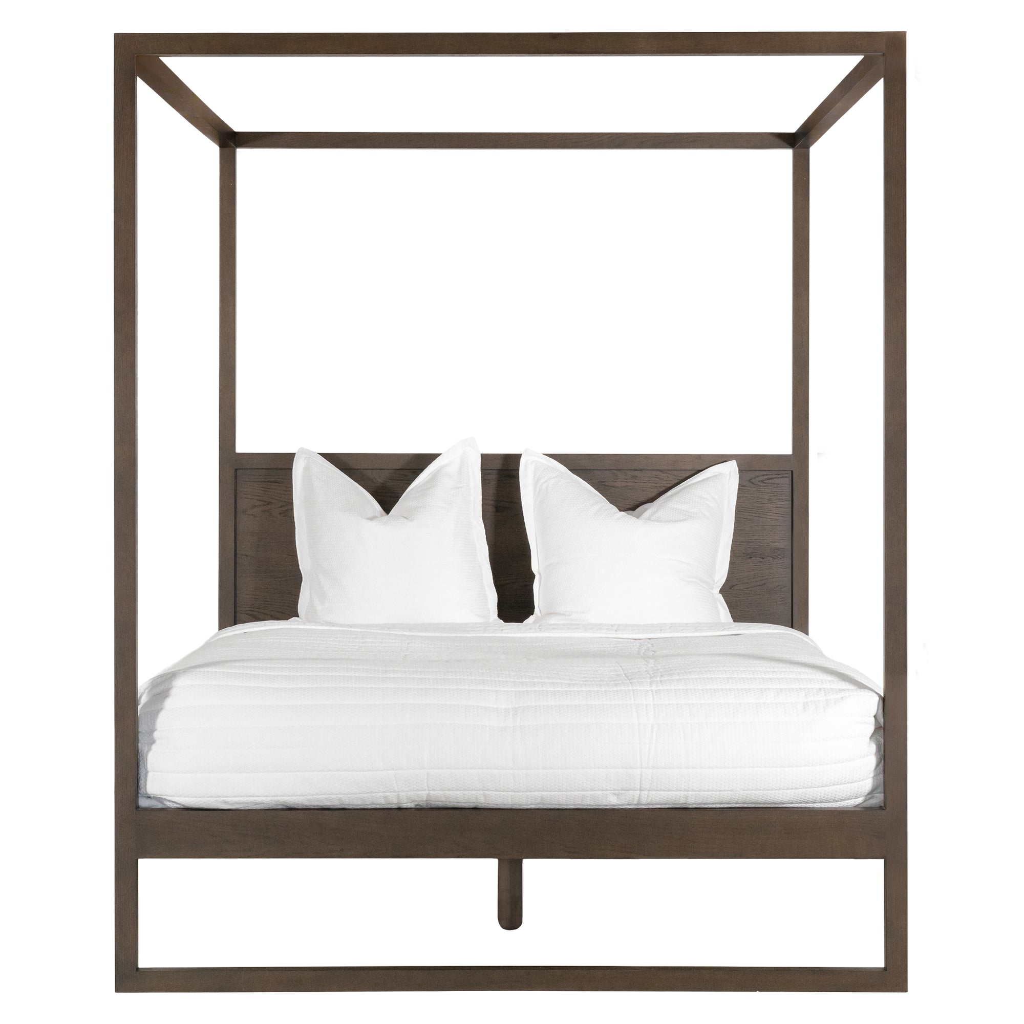Strand Four Poster Bed | Walnut Uniqwa Collections