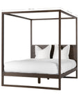 Strand Four Poster Bed | Walnut King Uniqwa Collections