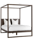 Strand Four Poster Bed | Walnut Queen Uniqwa Collections