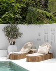 Omaanda Sun Lounger | Luxury Natural Uniqwa Collections