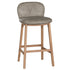 Trulli Barchair | Buffalo Leather | Earthy Grey Uniqwa Collections