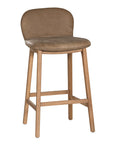 Trulli Buffalo Leather Barchair Mushroom Brown Uniqwa Collections