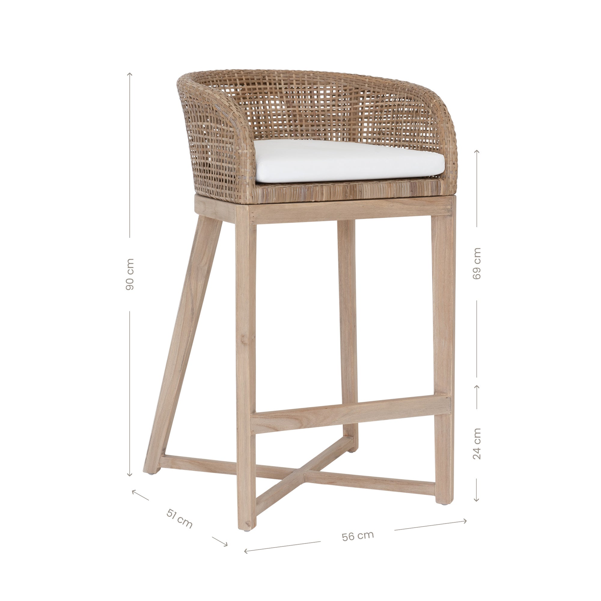 Tula Barchair | Natural Uniqwa Collections