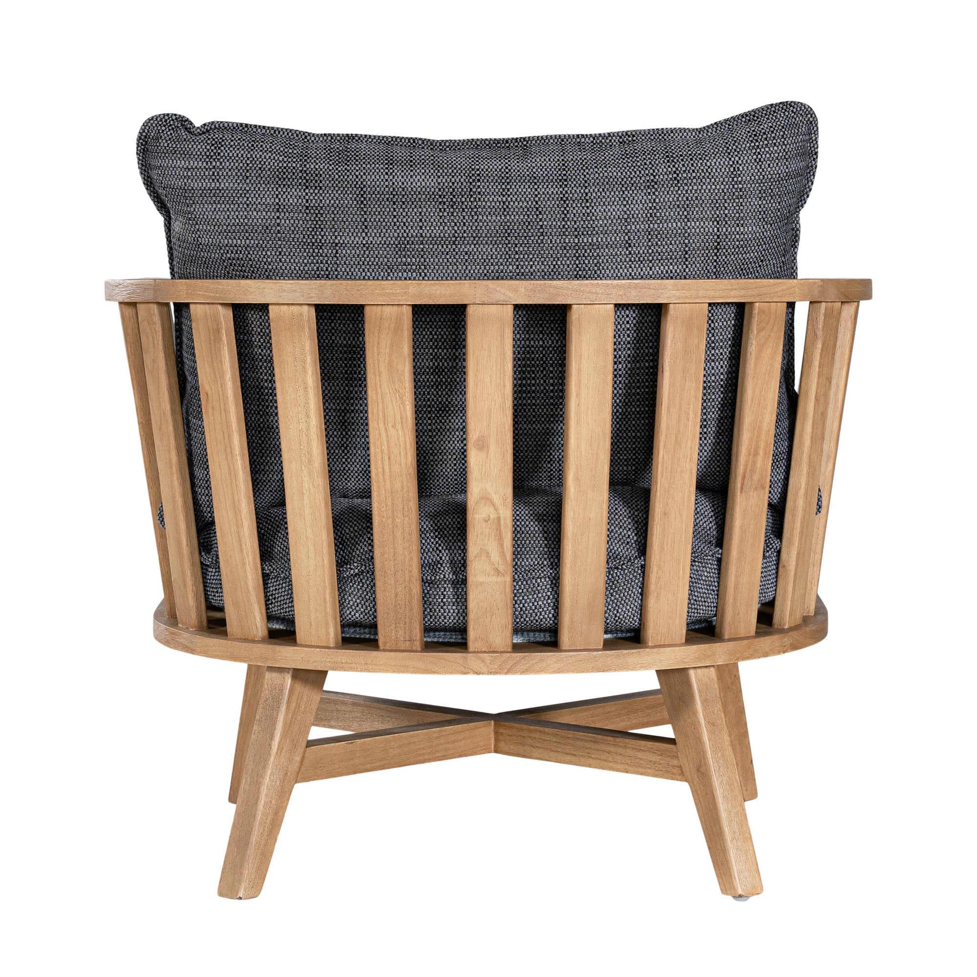 Skukuza Occasional Chair Cover | Dark Grey Uniqwa Collections