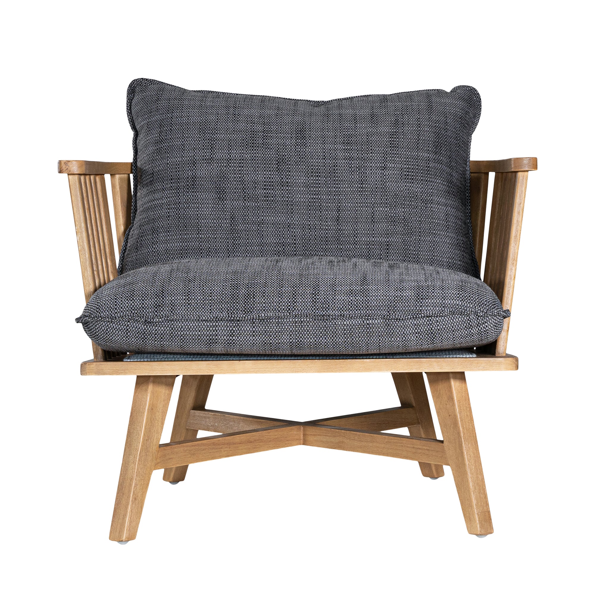 Skukuza Occasional Chair Cover | Dark Grey Uniqwa Collections