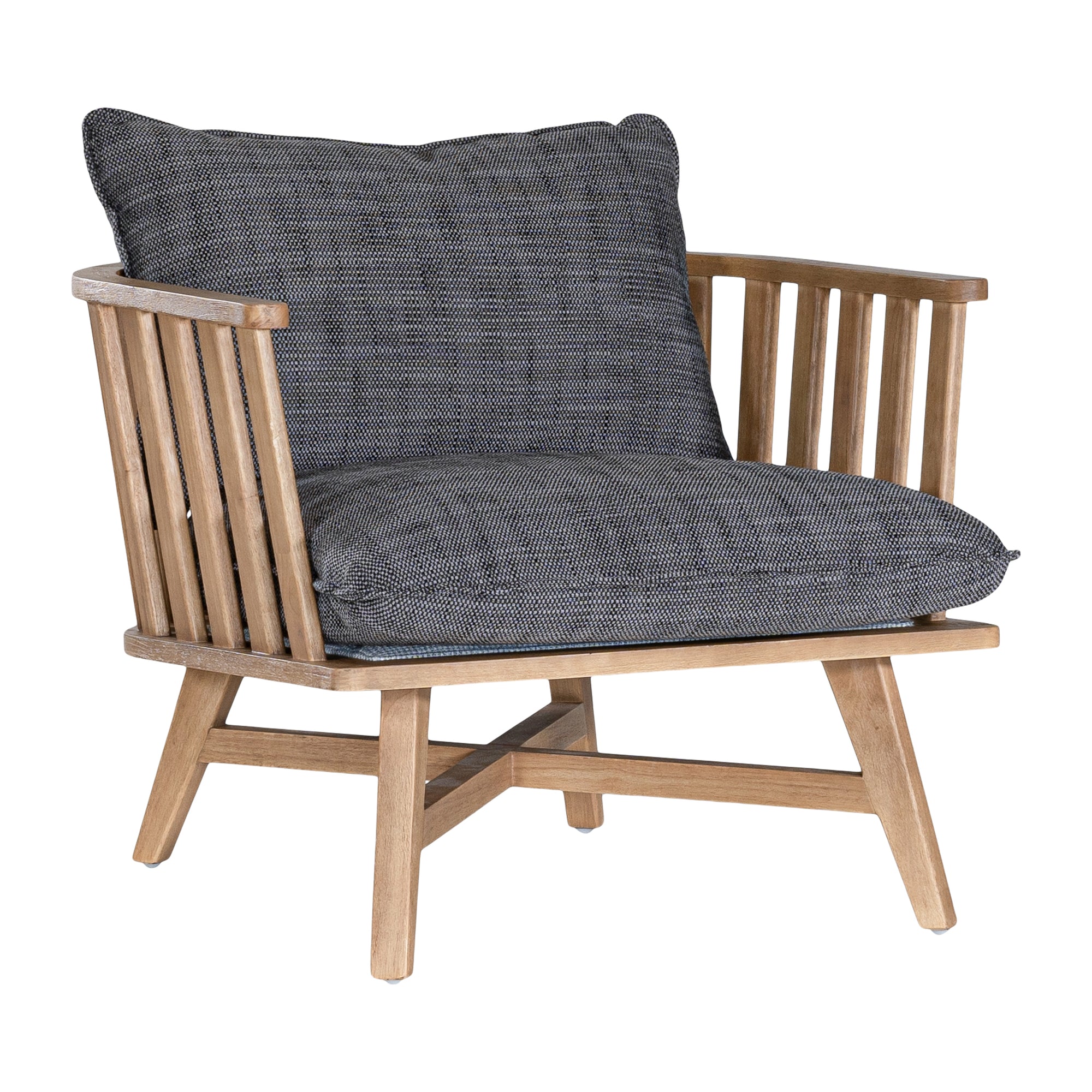Skukuza Occasional Chair Cover | Dark Grey Uniqwa Collections