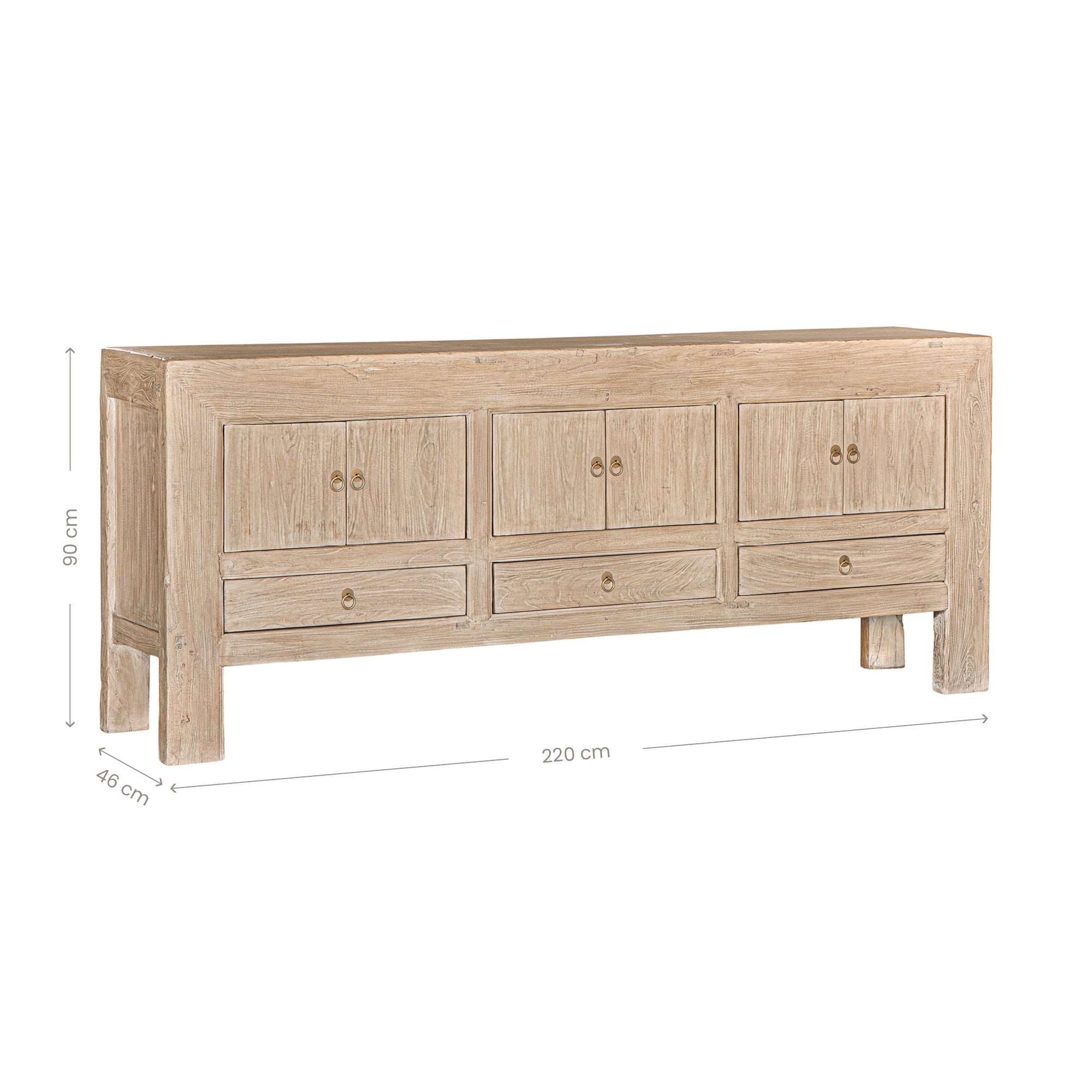 Yunnan Elm Buffet | Drift Uniqwa Collections