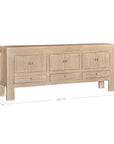 Yunnan Elm Buffet | Drift Uniqwa Collections