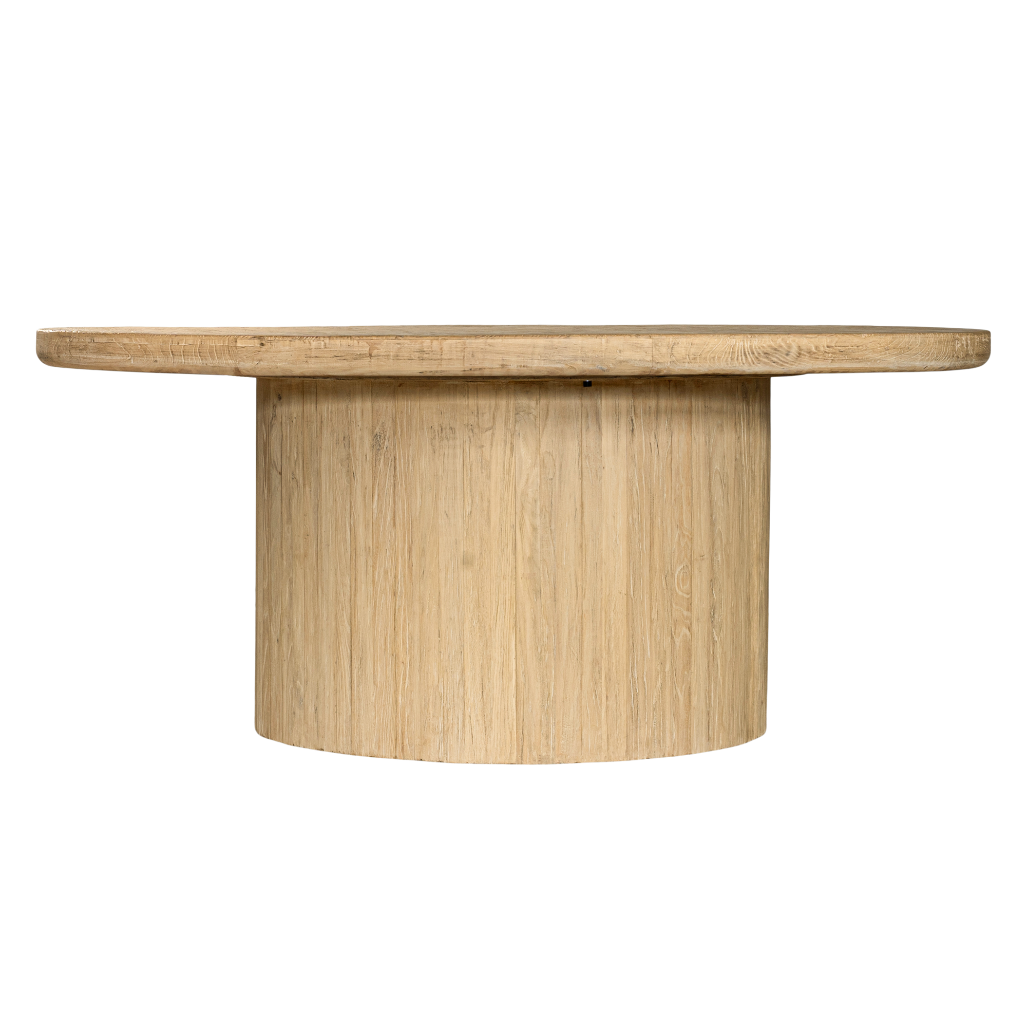 Zama Round Elm Dining Table Last Chance Collection
