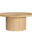 Zama Round Elm Dining Table Last Chance Collection