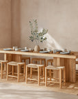 Zara Reclaimed Timber Dining Table Last Chance Collection