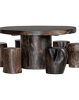 Zimbabwe Dining Table | Circular | Truffle Uniqwa Collections