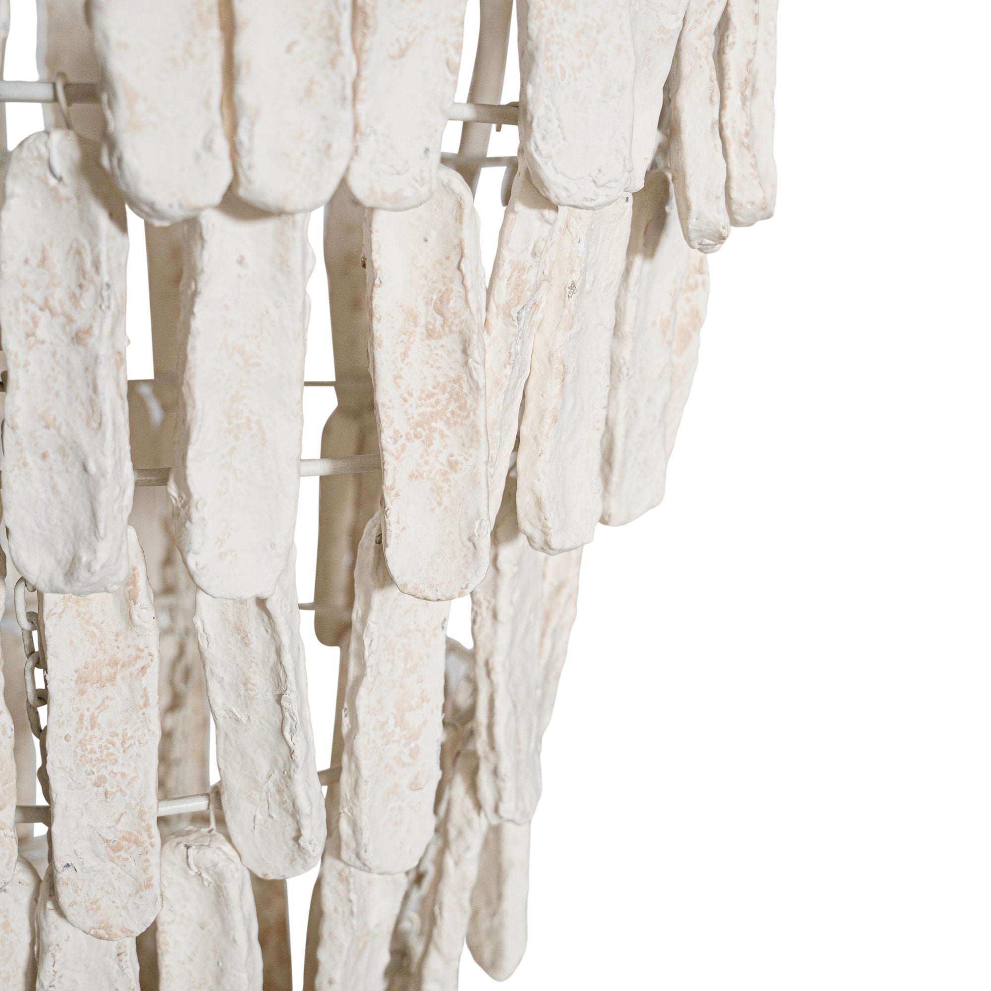 Zula Papier-Mâché Chandelier | Light Roast Uniqwa Collections