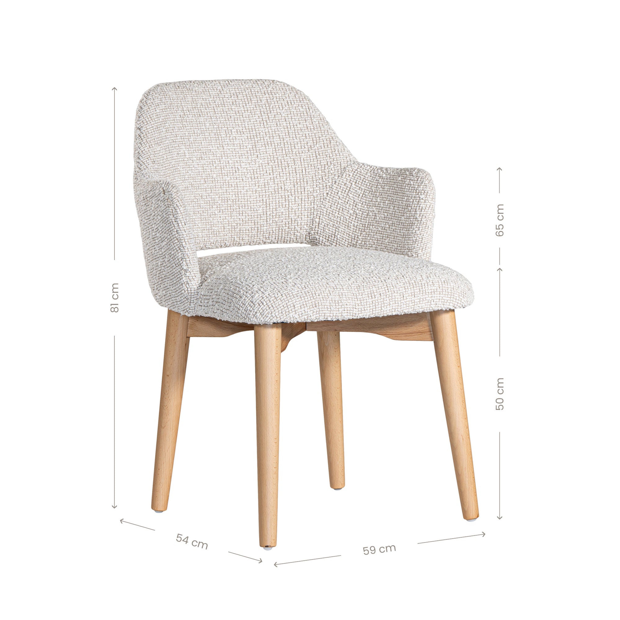 Cuban Dining Chair | Alabaster Uniqwa Collections