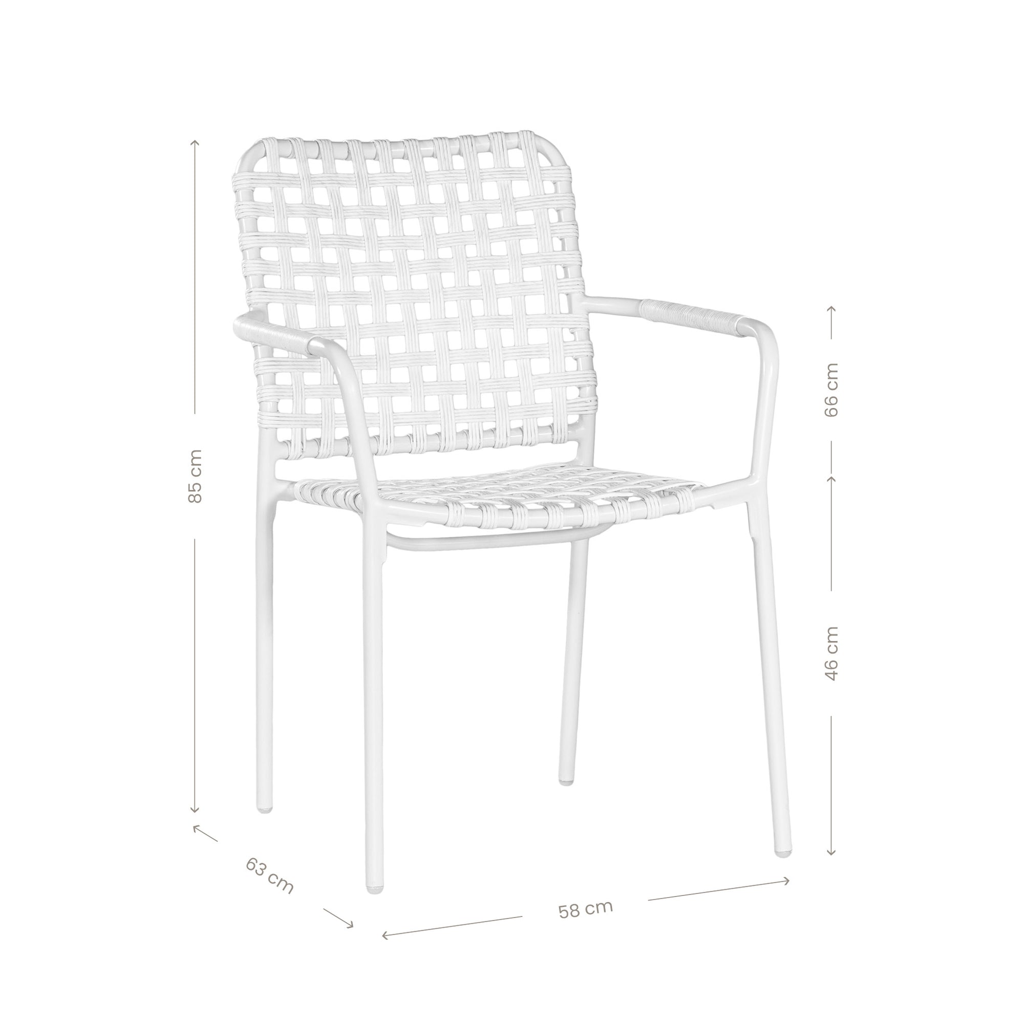 Inanda Dining Chair | White Uniqwa Collections