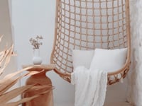 Akoni Side Table & Intaaka Hanging Chair | Uniqwa Collections Product Snippet (Copy)