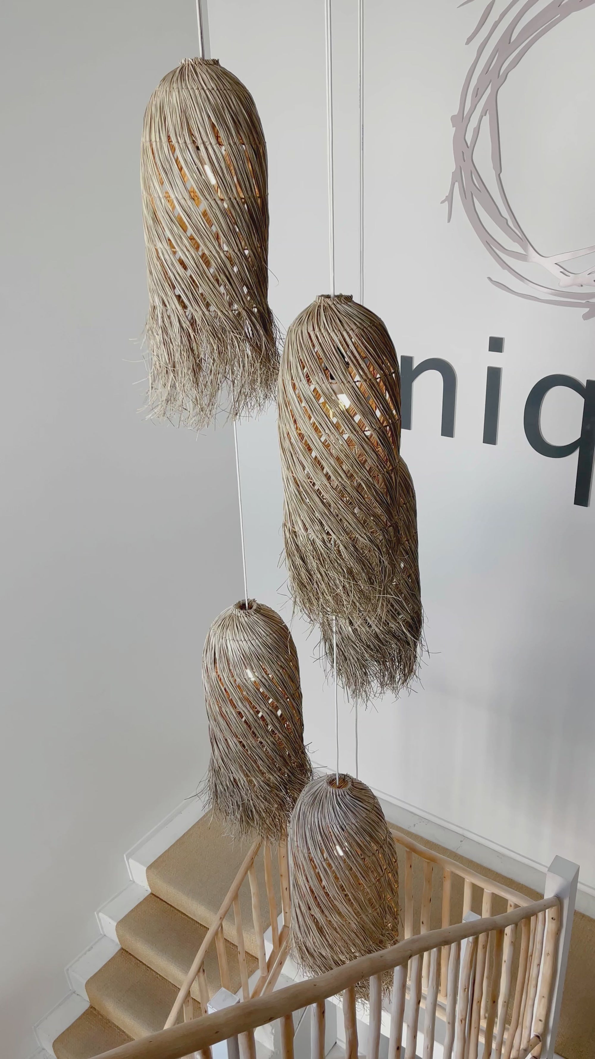 Uniqwa Malolo Pendant hallway cluster