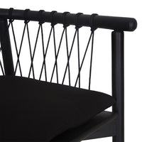 Arniston Dining Chair | Black - Uniqwa Collections wholesale furniture suppliers for interior designers australia