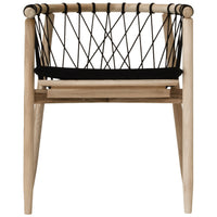 Arniston Dining Chair | Black Natural - Uniqwa Collections wholesale furniture suppliers for interior designers australia