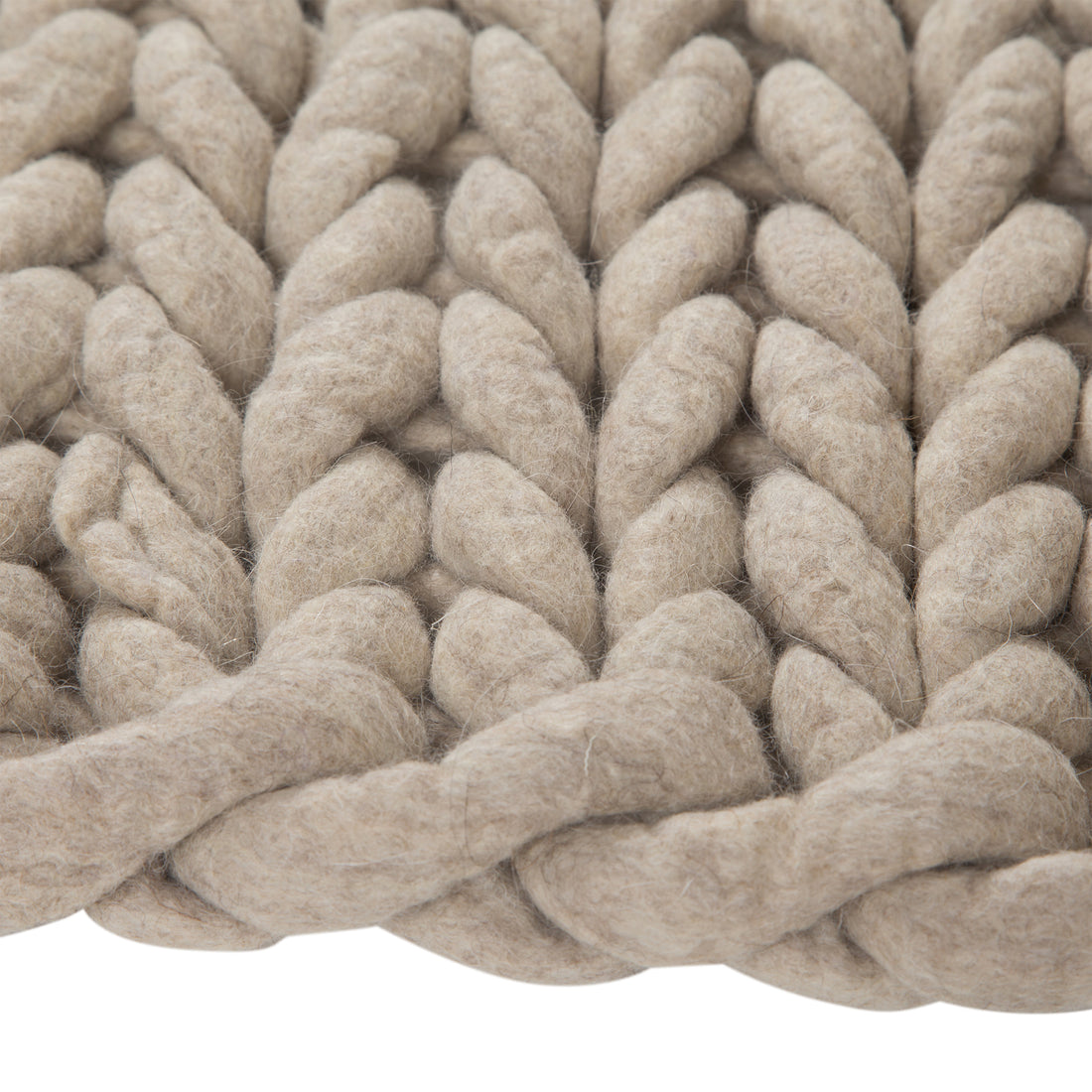 100% Organic Pure Wool Bathmat | Natural