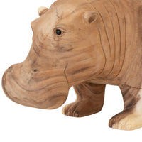Carved Hippo